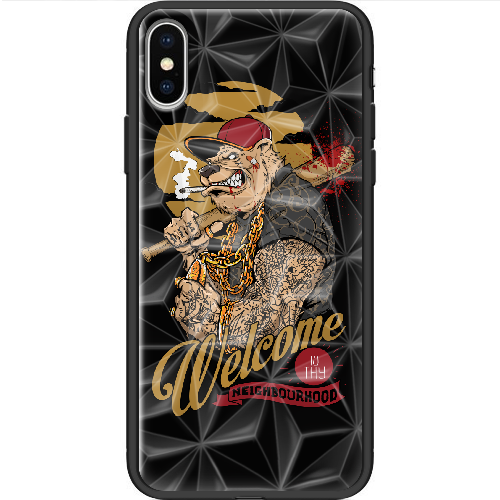 Чехол BoxFace iPhone XS welcome to thy neighborhood