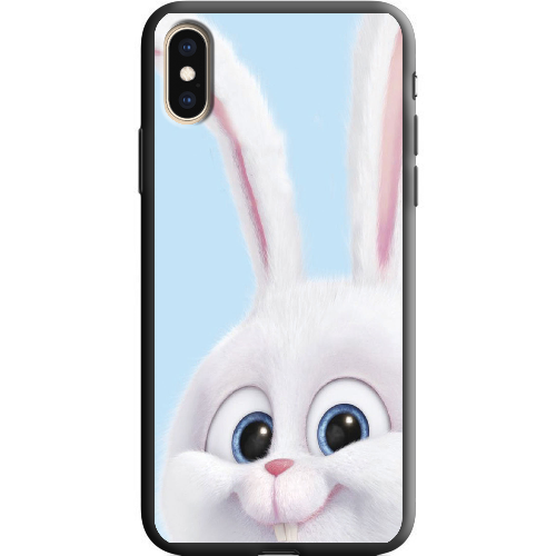 Чехол BoxFace iPhone XS Кролик Снежок