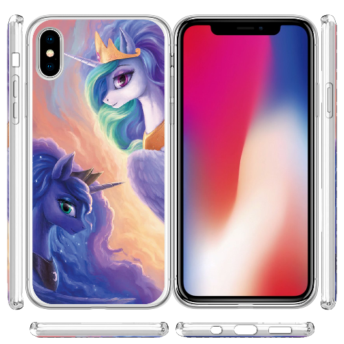 Чехол BoxFace iPhone XS My Little Pony Rarity Princess Luna