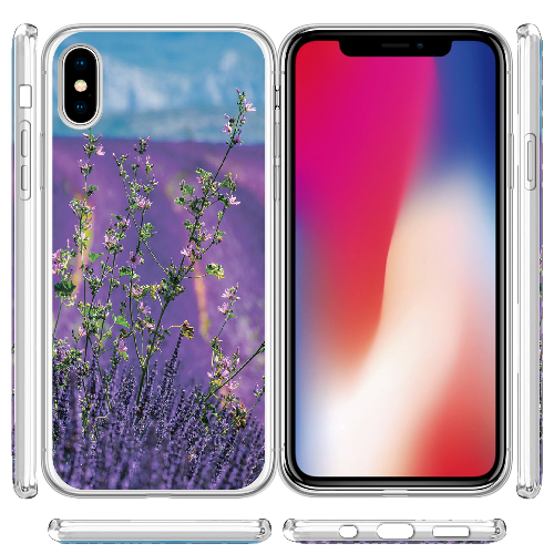 Чехол BoxFace iPhone XS Lavender Field