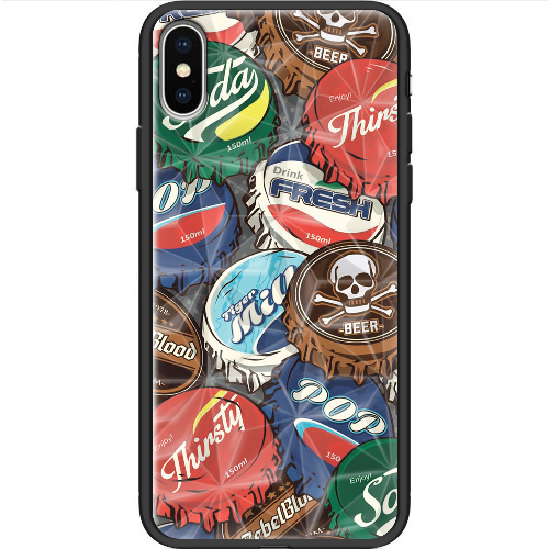 Чехол BoxFace iPhone XS Drink Lids