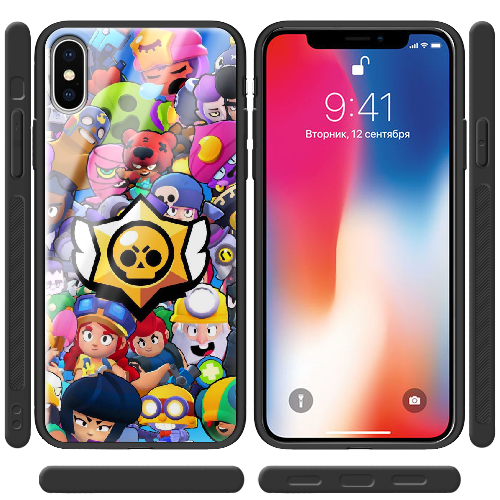 Чехол BoxFace iPhone XS Brawl Stars