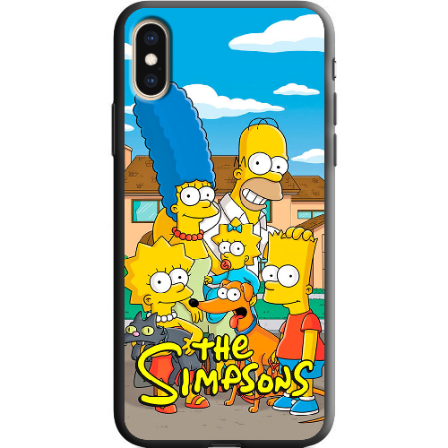 Чехол BoxFace iPhone XS the simpsons