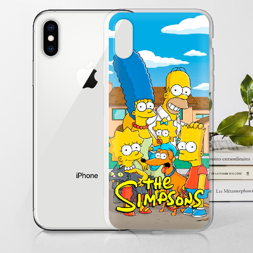 Чехол BoxFace iPhone XS the simpsons