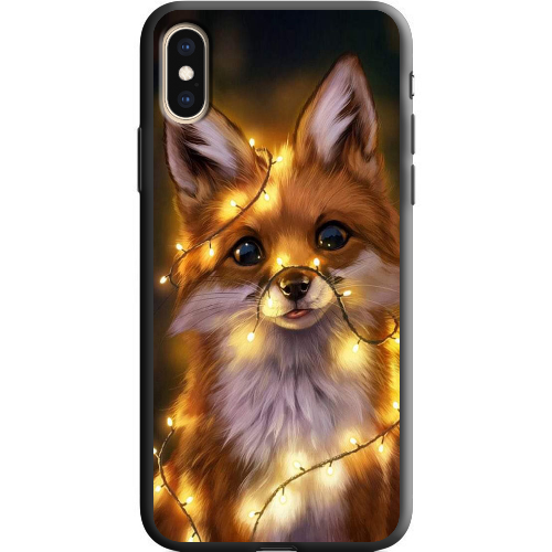 Чехол BoxFace iPhone XS Рождественская лиса