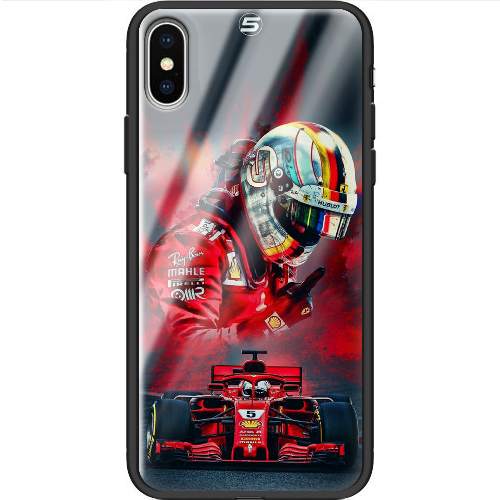 Чехол BoxFace iPhone XS Racing Car