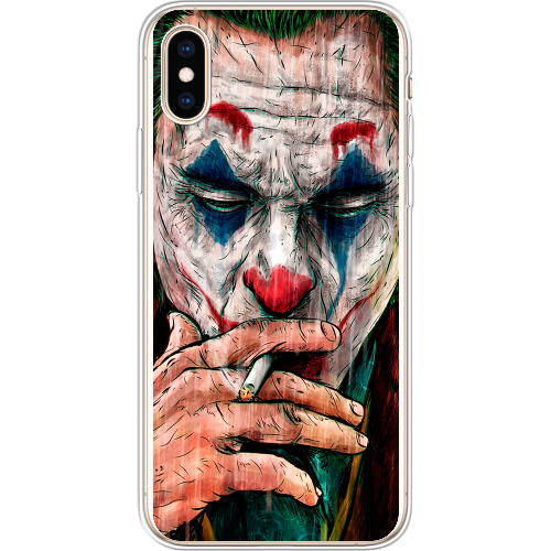 Чехол BoxFace iPhone XS Joker Smoking