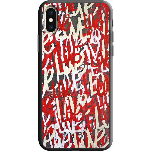 Чехол BoxFace iPhone XS Love Graffiti