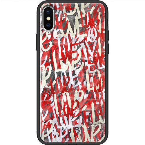 Чехол BoxFace iPhone XS Love Graffiti