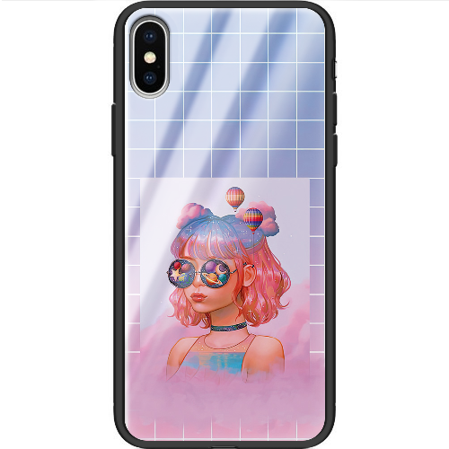 Чехол BoxFace iPhone XS Girl in the Clouds