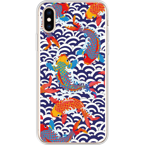 Чехол BoxFace iPhone XS Koi Fish