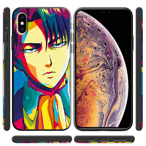 Чехол BoxFace iPhone XS Attack on titan Levi Anime Pop