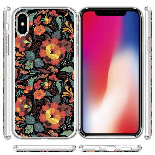 Чехол BoxFace iPhone XS Petrykivka