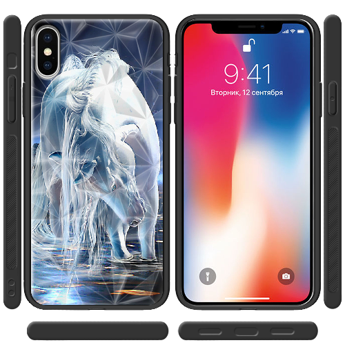 Чехол BoxFace iPhone XS White Horse