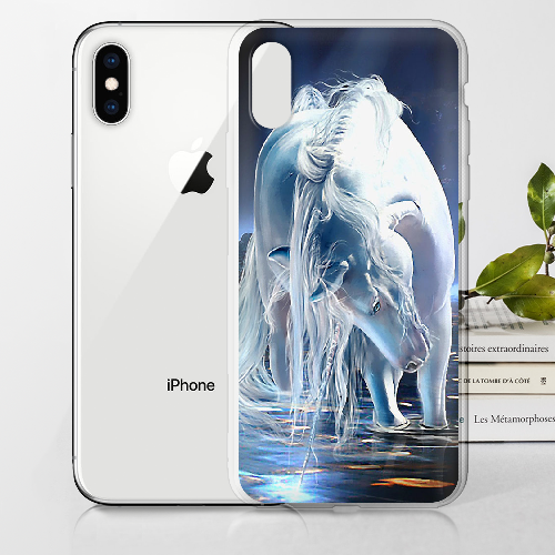 Чехол BoxFace iPhone XS White Horse