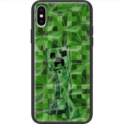 Чехол BoxFace iPhone XS Minecraft Creeper