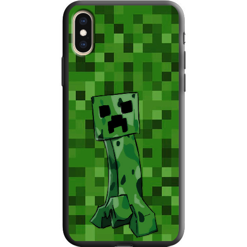 Чехол BoxFace iPhone XS Minecraft Creeper