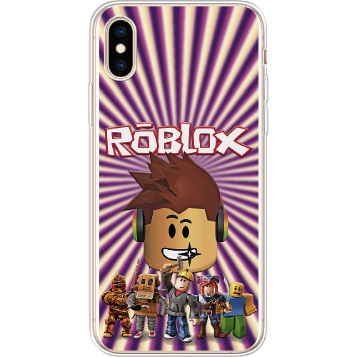 Чехол BoxFace iPhone XS Follow Me to Roblox