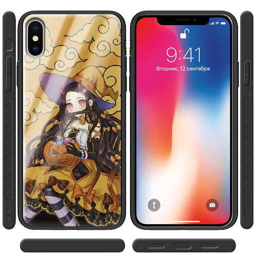 Чехол BoxFace iPhone XS Kamado Nezuko Halloween