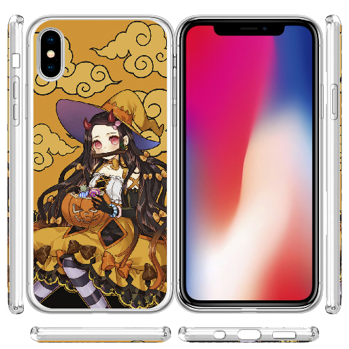 Чехол BoxFace iPhone XS Kamado Nezuko Halloween