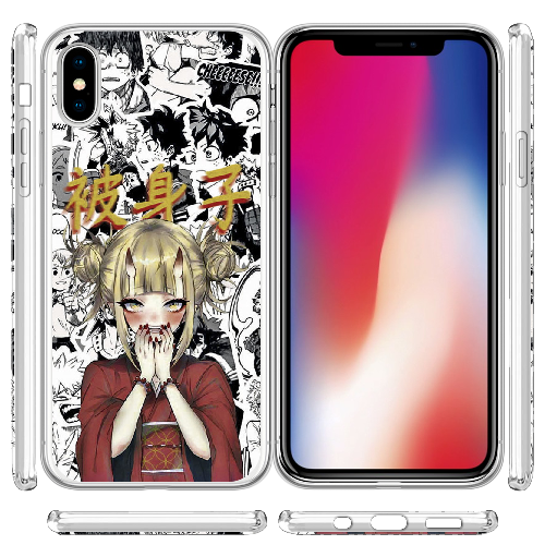 Чехол BoxFace iPhone XS Himiko Toga - My Hero Academia