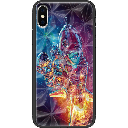 Чехол BoxFace iPhone XS Astronaut in Space