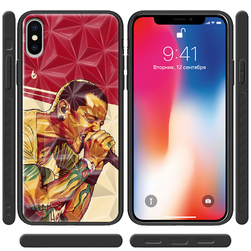 Чехол BoxFace iPhone XS Chester Bennington