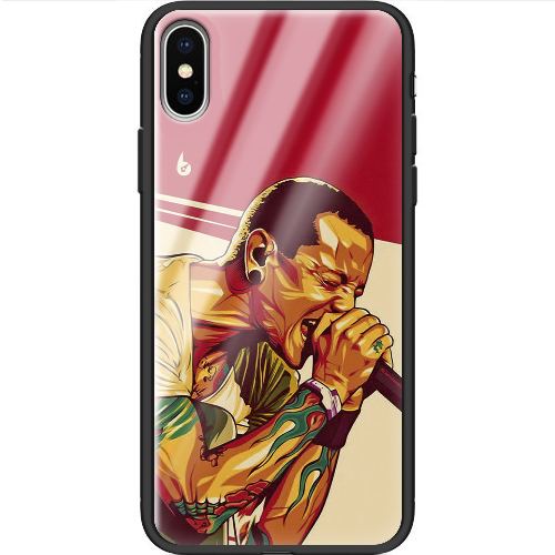 Чехол BoxFace iPhone XS Chester Bennington