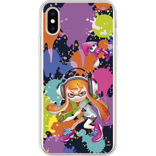 Чехол BoxFace iPhone XS Splatoon Inklings