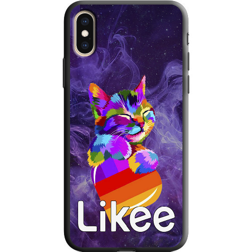 Чехол BoxFace iPhone XS Котик Likee