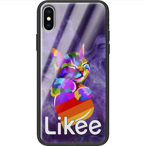 Чехол BoxFace iPhone XS Котик Likee