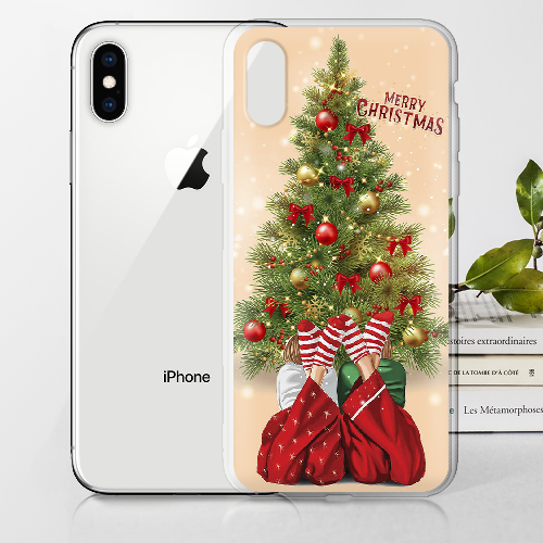 Чехол BoxFace iPhone XS Наше Рождество