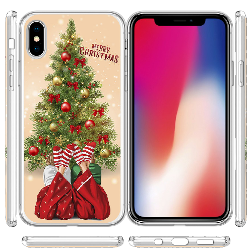 Чехол BoxFace iPhone XS Наше Рождество