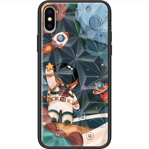 Чехол BoxFace iPhone XS Space Mission