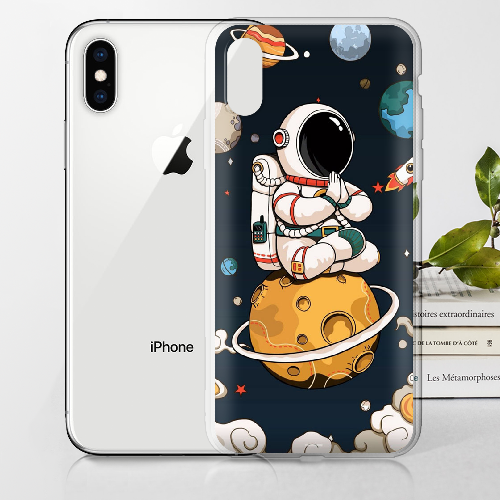 Чехол BoxFace iPhone XS Astronaut