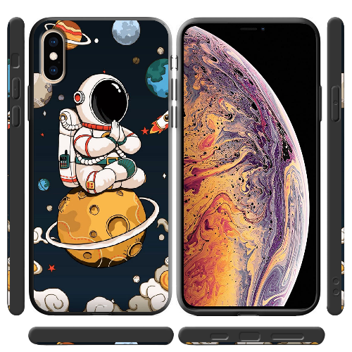 Чехол BoxFace iPhone XS Astronaut