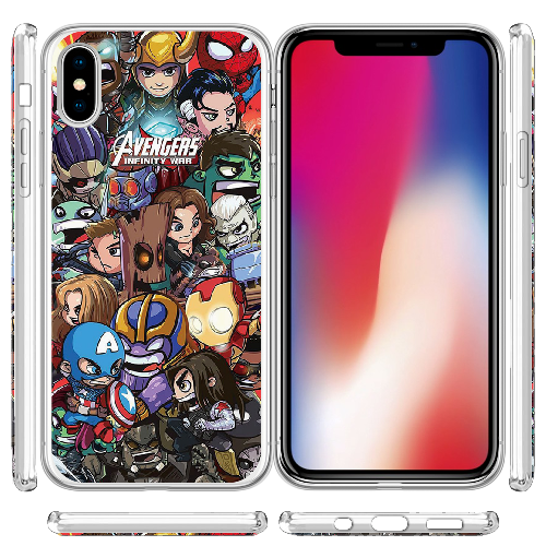 Чехол BoxFace iPhone XS Avengers Infinity War