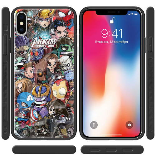 Чехол BoxFace iPhone XS Avengers Infinity War