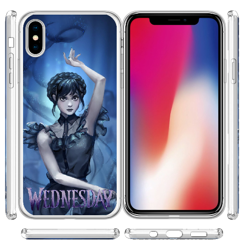 Чехол BoxFace iPhone XS Wednesday Dance