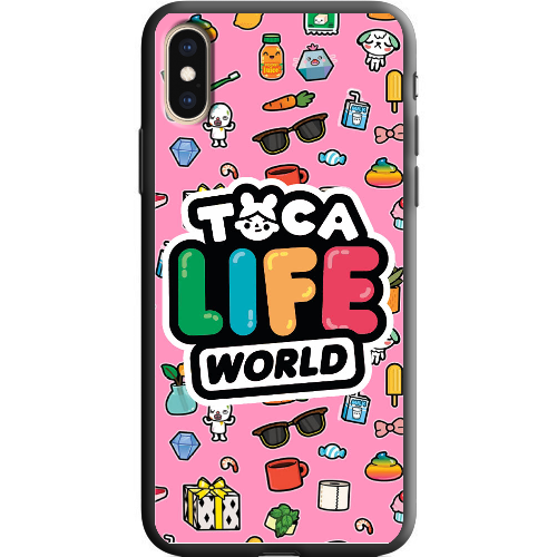 Чехол BoxFace iPhone XS Toca Boca Life World