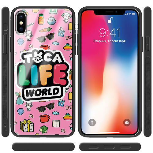 Чехол BoxFace iPhone XS Toca Boca Life World