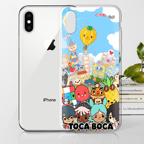 Чехол BoxFace iPhone XS Світ Тока Бока