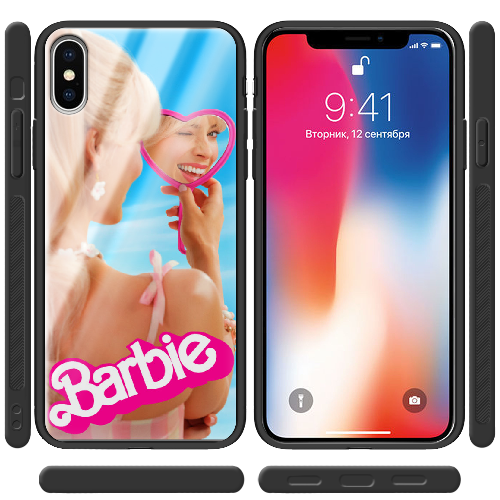 Чехол BoxFace iPhone XS Barbie 2023