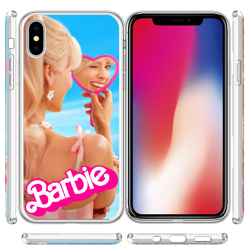 Чехол BoxFace iPhone XS Barbie 2023