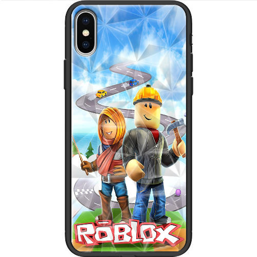 Чехол BoxFace iPhone XS Roblox Білдерман
