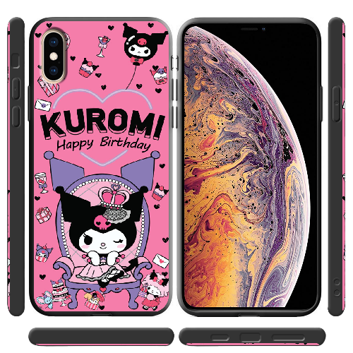 Чехол BoxFace iPhone XS День народження Kuromi