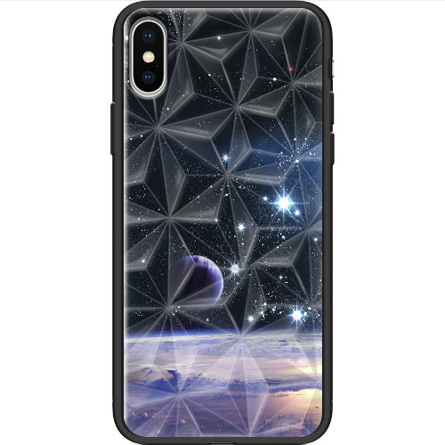 Чехол BoxFace iPhone XS Space Landscape