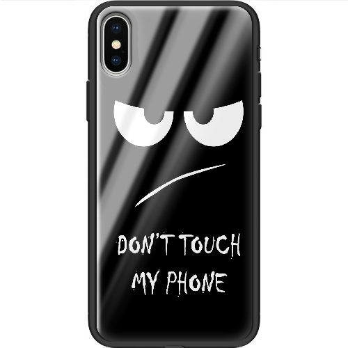 Чехол BoxFace iPhone XS Don't Touch my Phone