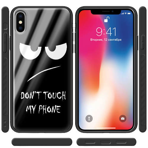 Чехол BoxFace iPhone XS Don't Touch my Phone