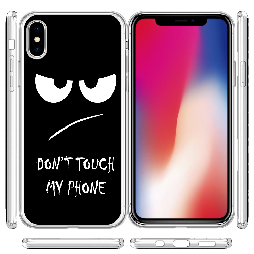 Чехол BoxFace iPhone XS Don't Touch my Phone